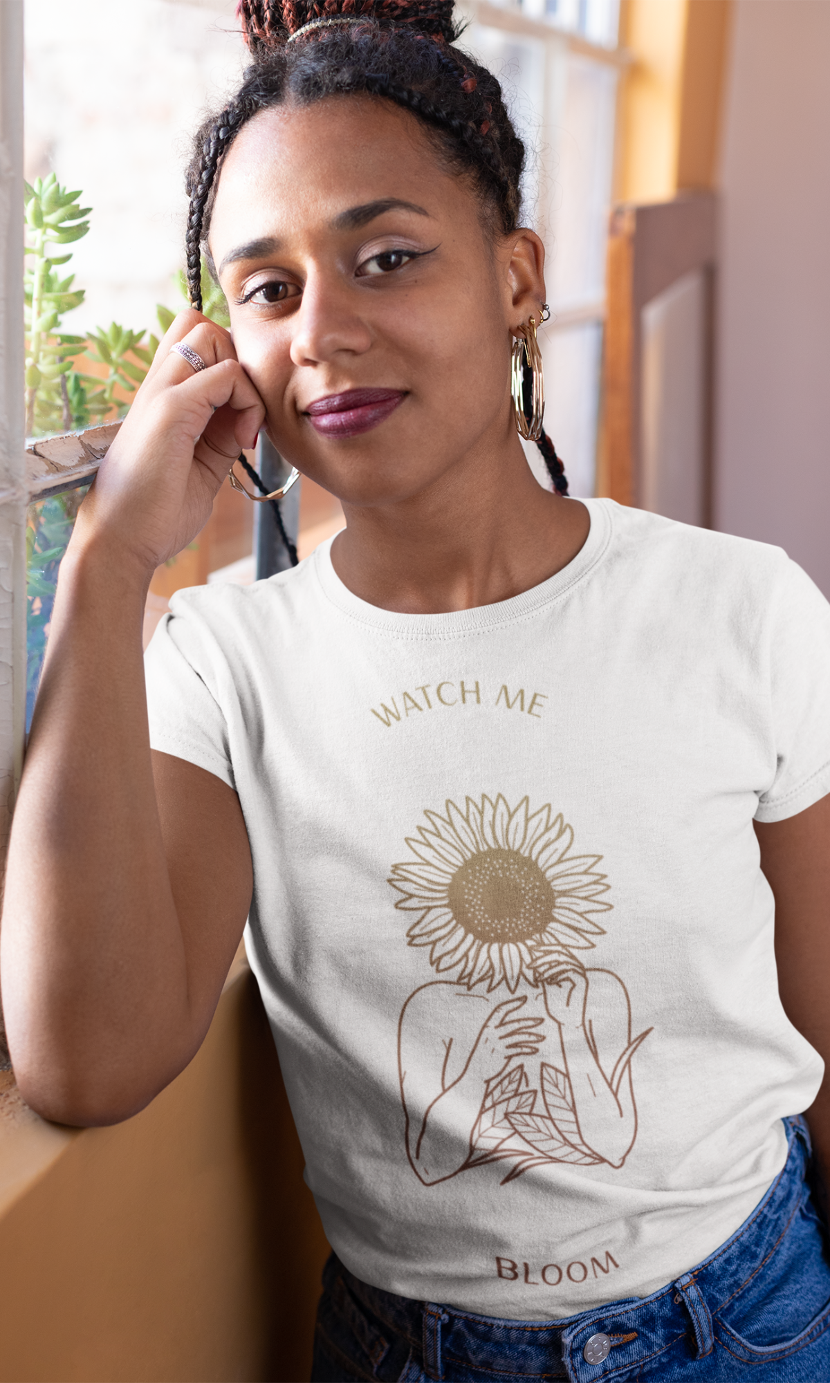 Watch Me Bloom Flower Tee