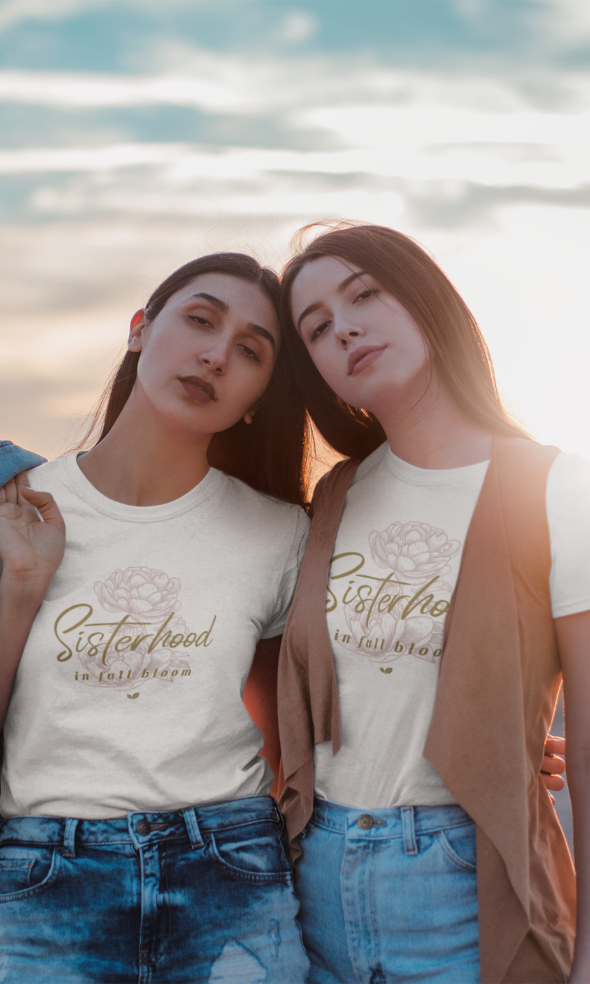 Sisterhood In Full Bloom Short-Sleeve T-Shirt