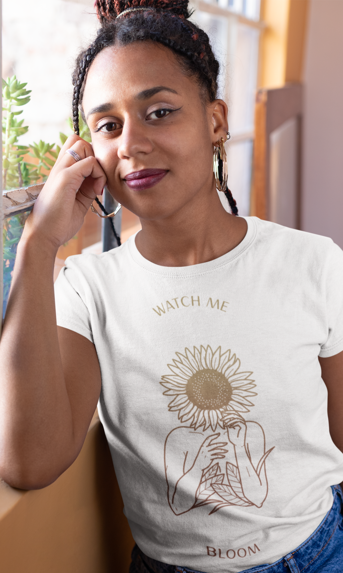 Watch Me Bloom Flower Tee