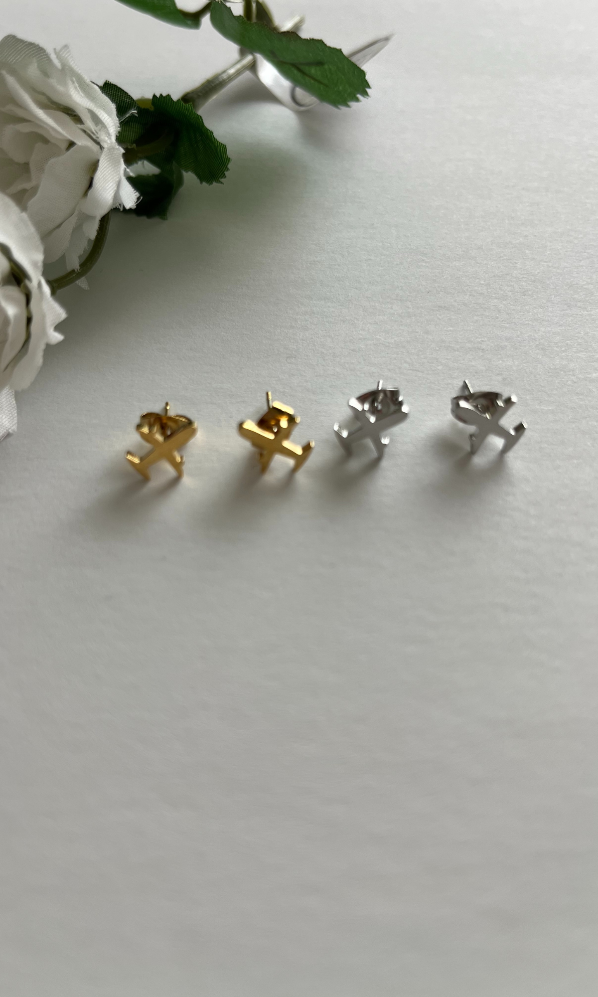 Airplane Stud Earrings