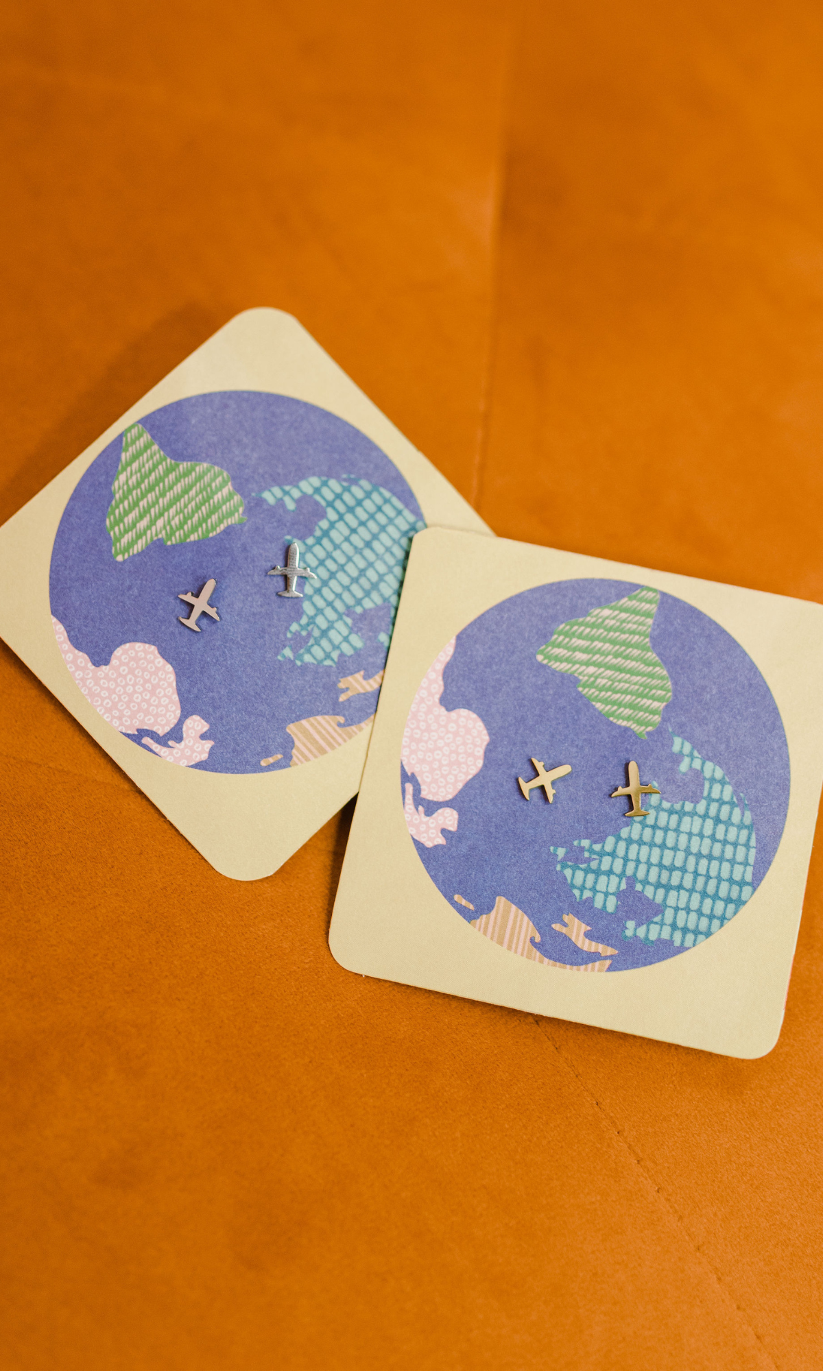 Airplane Stud Earrings