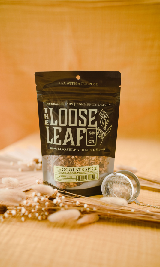 Chocolate spice loose leaf tea